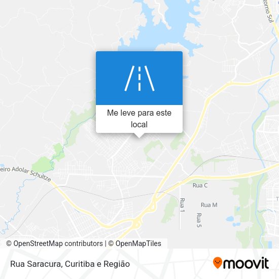 Rua Saracura mapa