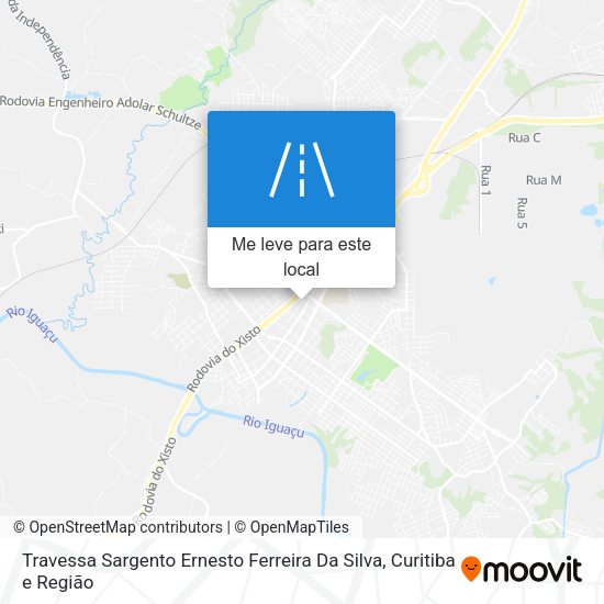 Travessa Sargento Ernesto Ferreira Da Silva mapa