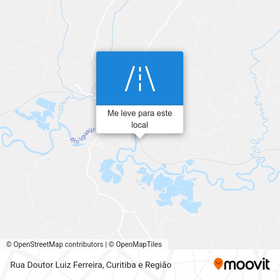 Rua Doutor Luiz Ferreira mapa