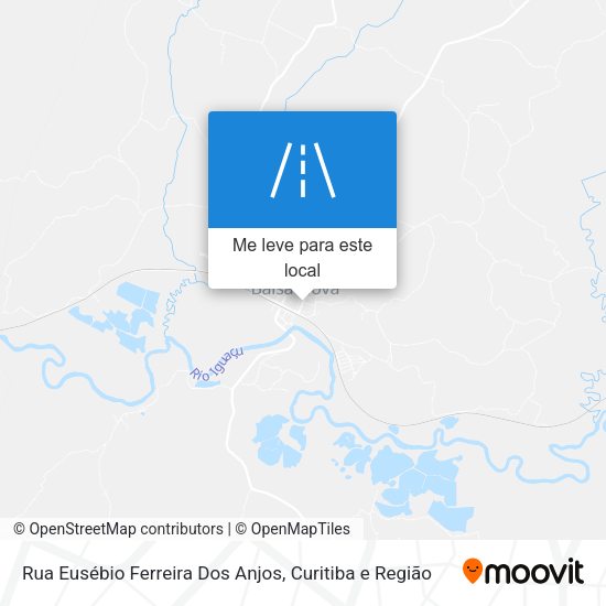 Rua Eusébio Ferreira Dos Anjos mapa