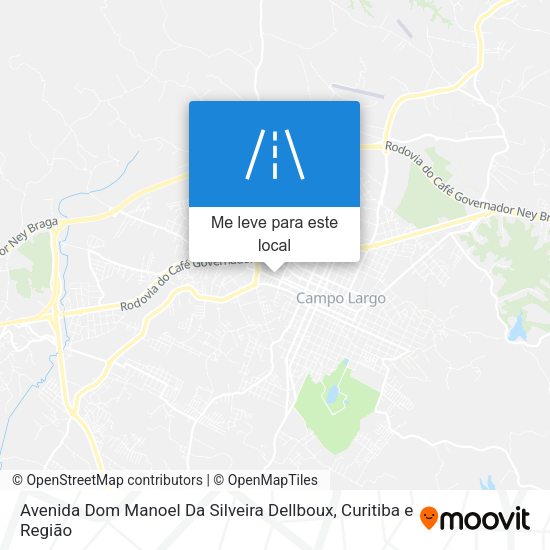 Avenida Dom Manoel Da Silveira Dellboux mapa