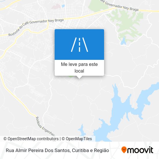Rua Almir Pereira Dos Santos mapa
