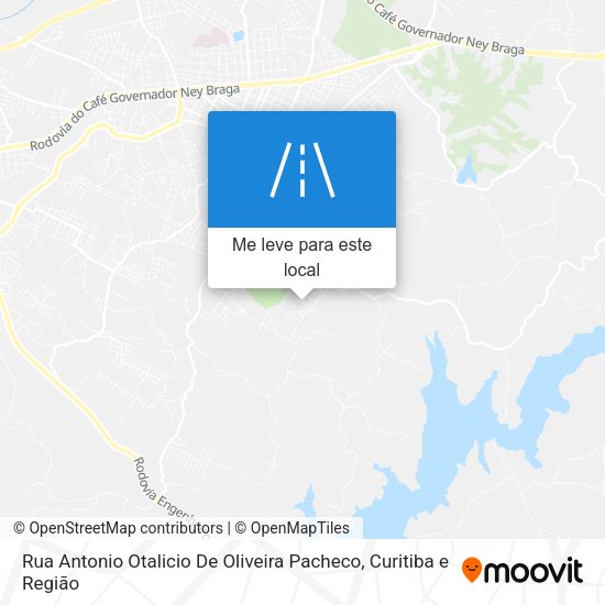 Rua Antonio Otalicio De Oliveira Pacheco mapa