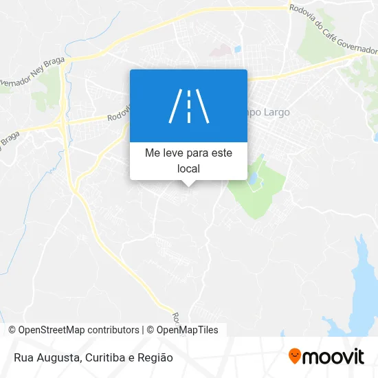 Rua Augusta mapa
