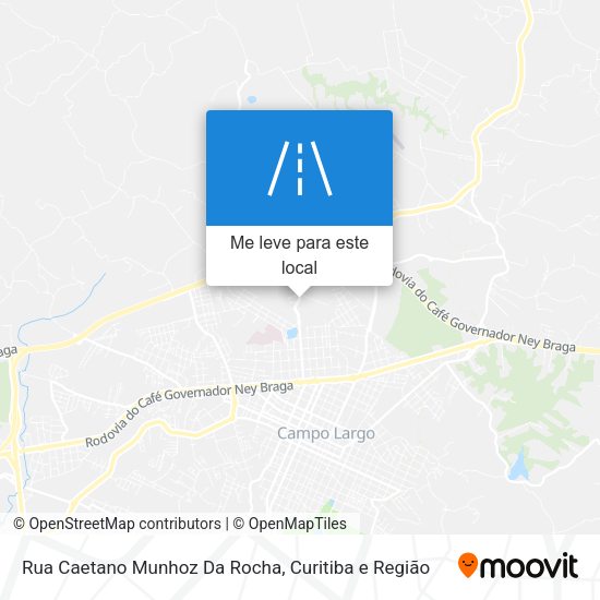 Rua Caetano Munhoz Da Rocha mapa