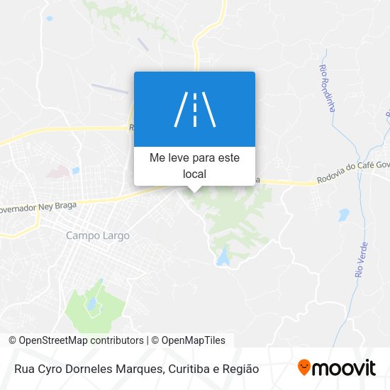 Rua Cyro Dorneles Marques mapa