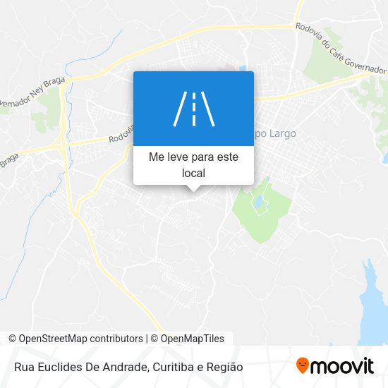 Rua Euclides De Andrade mapa