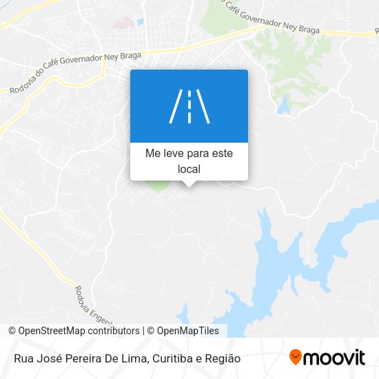 Rua José Pereira De Lima mapa