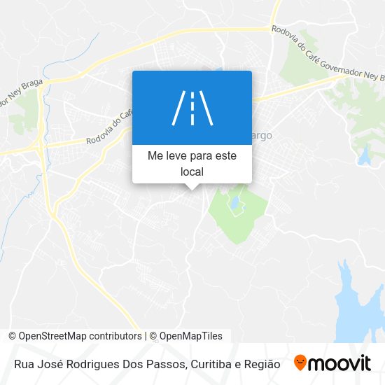 Rua José Rodrigues Dos Passos mapa