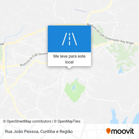 Rua João Pessoa mapa