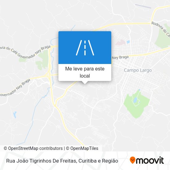 Rua João Tigrinhos De Freitas mapa