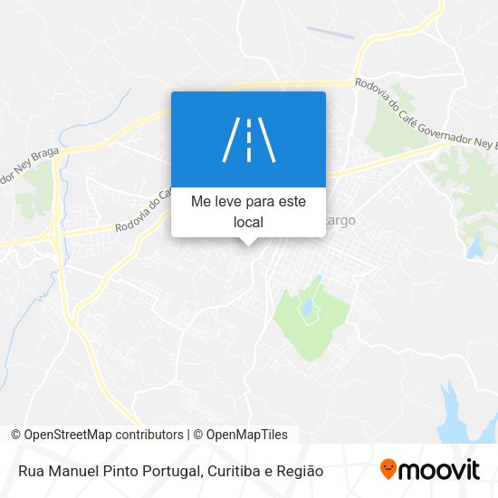 Rua Manuel Pinto Portugal mapa