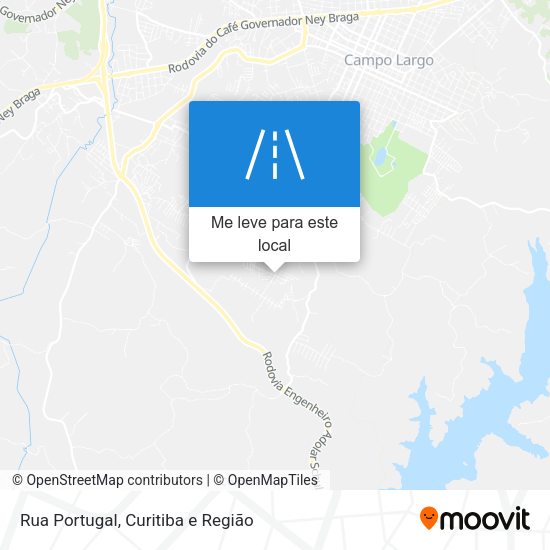 Rua Portugal mapa