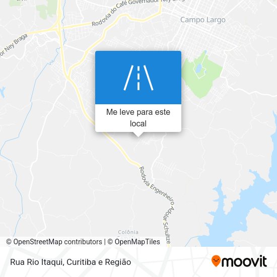 Rua Rio Itaqui mapa