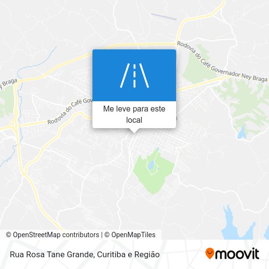 Rua Rosa Tane Grande mapa