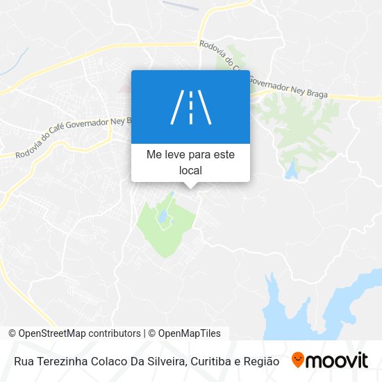 Rua Terezinha Colaco Da Silveira mapa