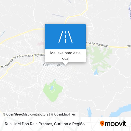 Rua Uriel Dos Reis Prestes mapa