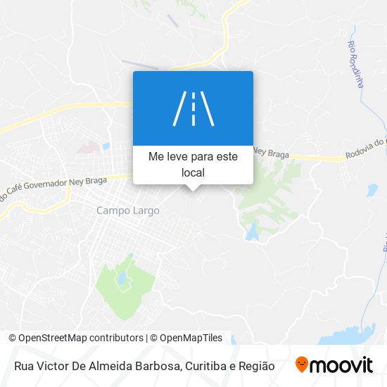 Rua Victor De Almeida Barbosa mapa