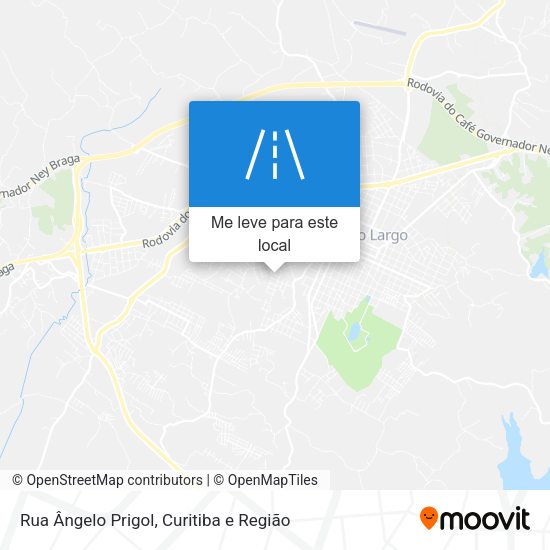 Rua Ângelo Prigol mapa