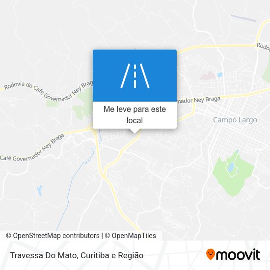 Travessa Do Mato mapa