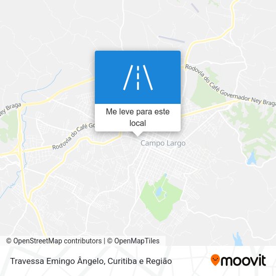 Travessa Emingo Ângelo mapa
