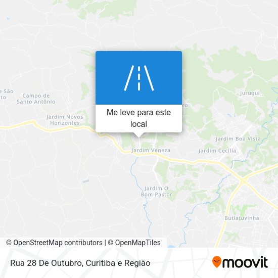 Rua 28 De Outubro mapa