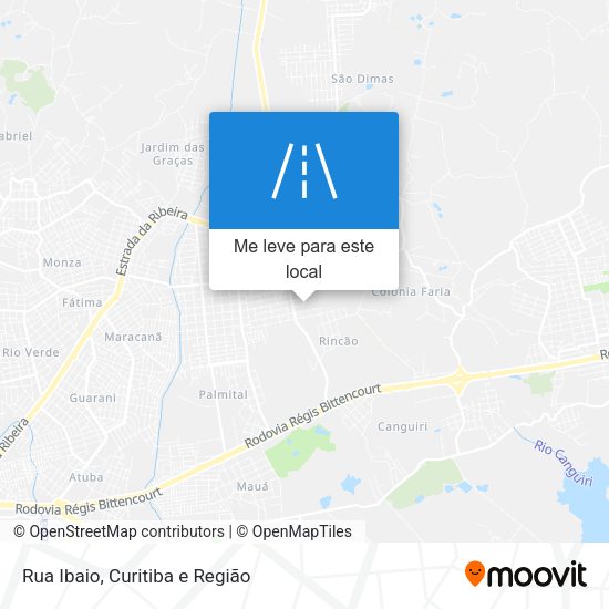 Rua Ibaio mapa