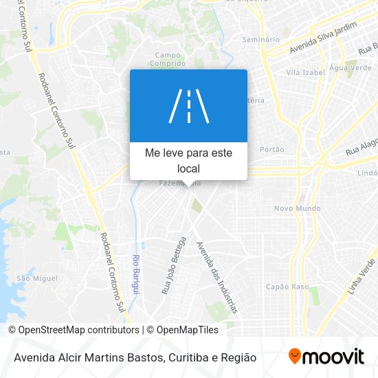 Avenida Alcir Martins Bastos mapa