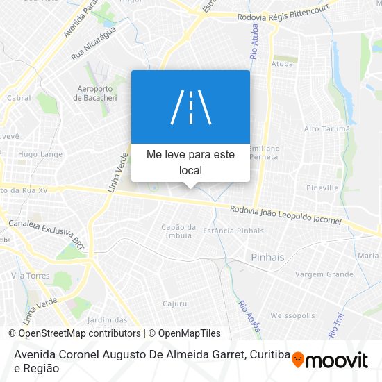 Avenida Coronel Augusto De Almeida Garret mapa