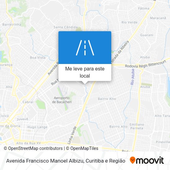 Avenida Francisco Manoel Albizu mapa