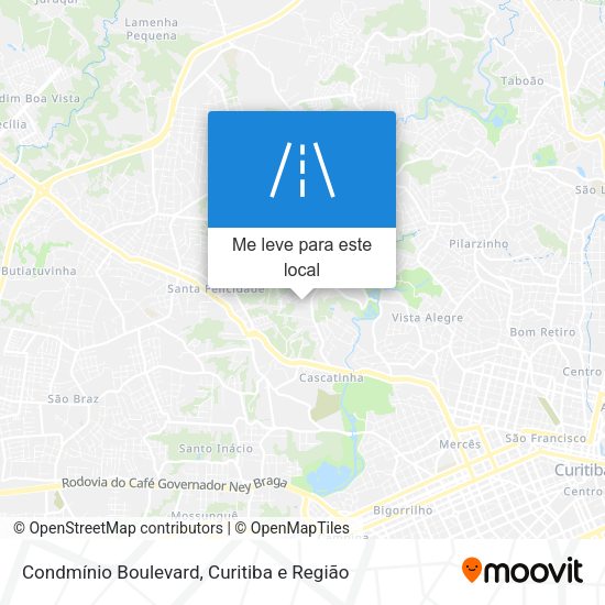 Condmínio Boulevard mapa