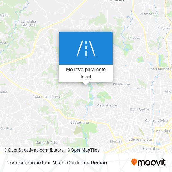 Condomínio Arthur Nísio mapa