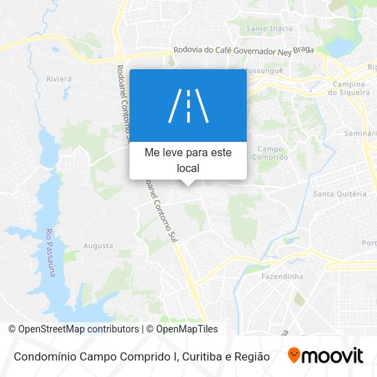 Condomínio Campo Comprido I mapa