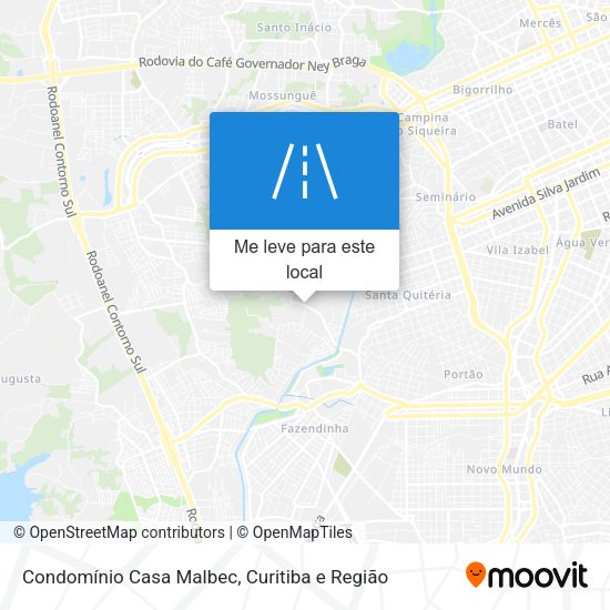 Condomínio Casa Malbec mapa