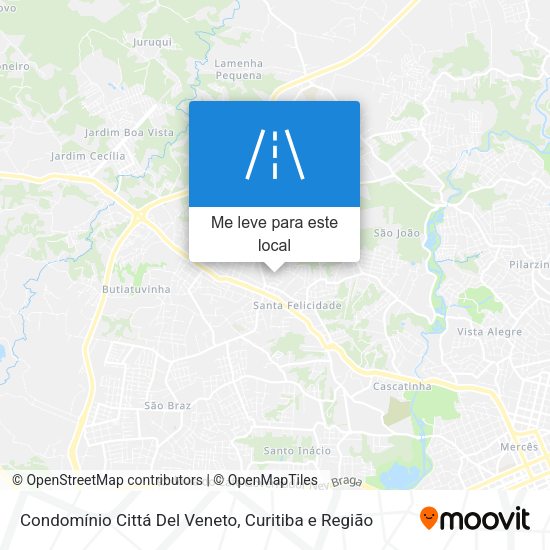 Condomínio Cittá Del Veneto mapa