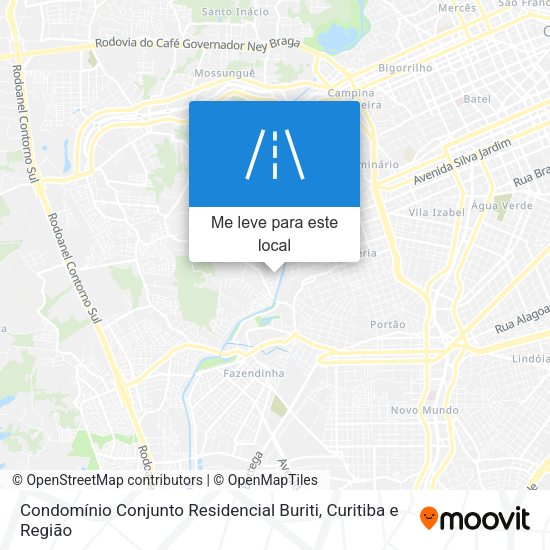 Condomínio Conjunto Residencial Buriti mapa