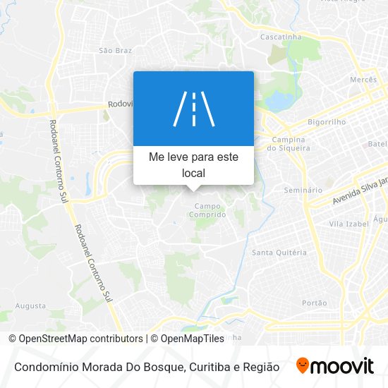 Condomínio Morada Do Bosque mapa