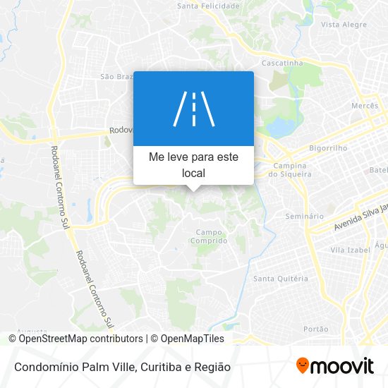 Condomínio Palm Ville mapa