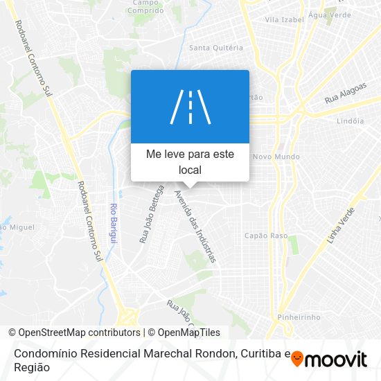 Condomínio Residencial Marechal Rondon mapa
