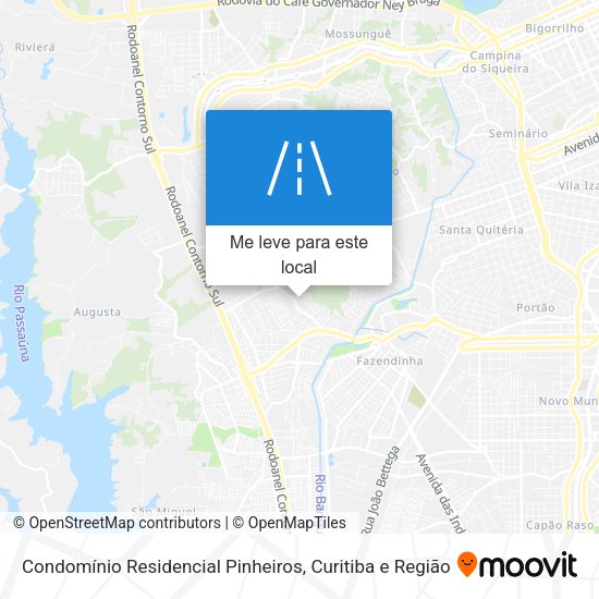 Condomínio Residencial Pinheiros mapa