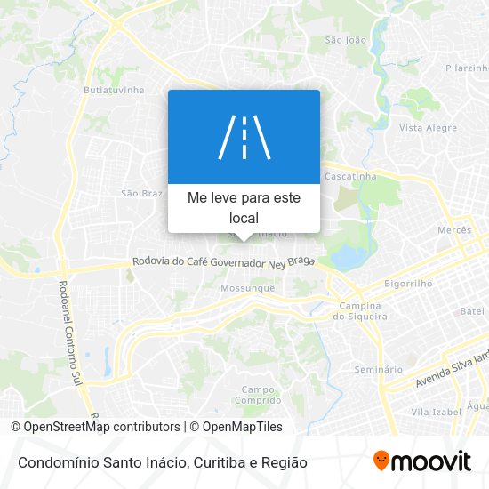 Condomínio Santo Inácio mapa