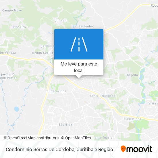 Condomínio Serras De Córdoba mapa