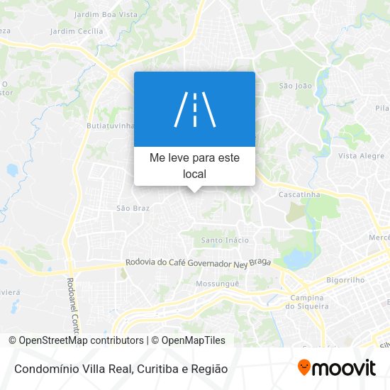 Condomínio Villa Real mapa
