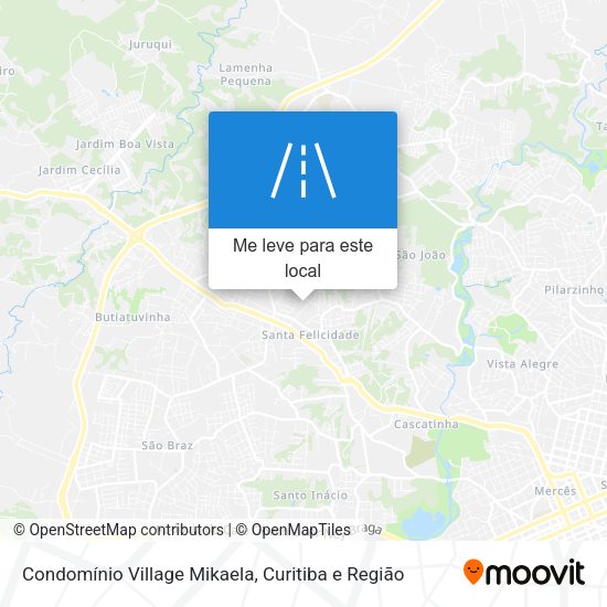Condomínio Village Mikaela mapa