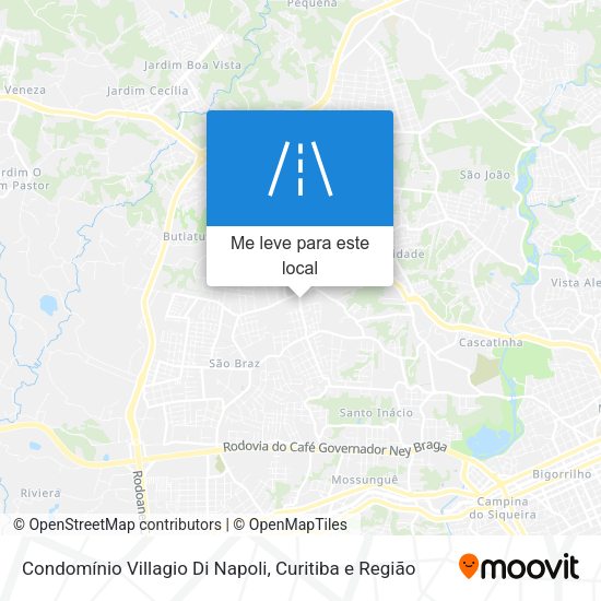 Condomínio Villagio Di Napoli mapa