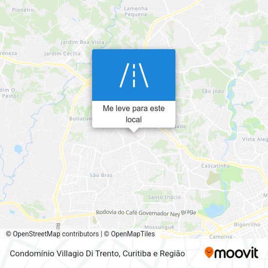 Condomínio Villagio Di Trento mapa