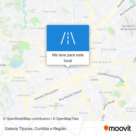 Galeria Tijucas mapa