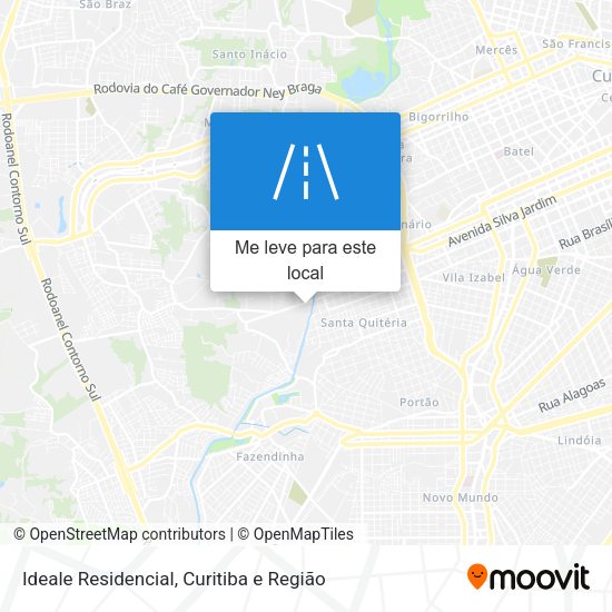Ideale Residencial mapa