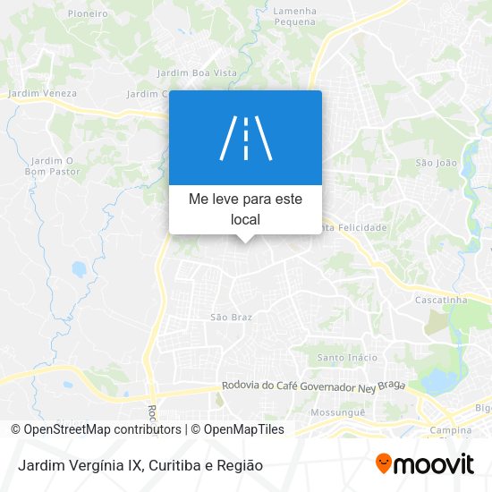 Jardim Vergínia IX mapa