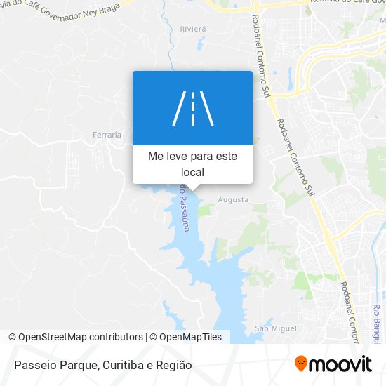 Passeio Parque mapa